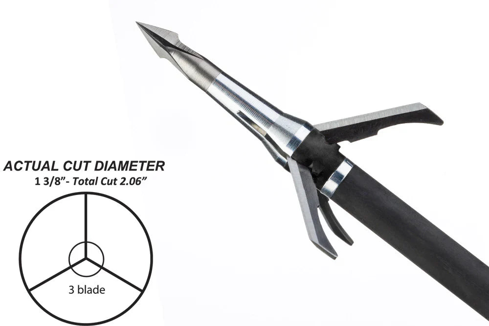 3-BLADE PRO SERIES MECHANICAL BROADHEADS