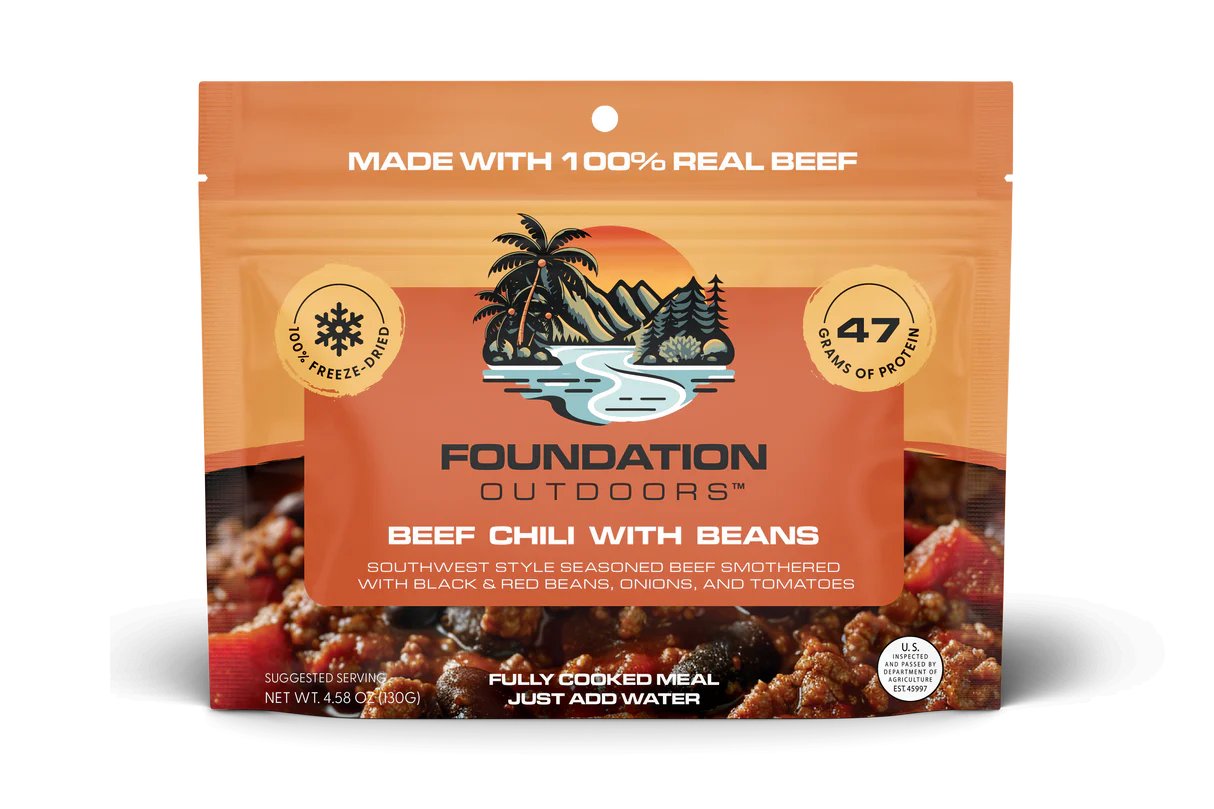 FOUNDATION Outdoors Beef Chili with Beans