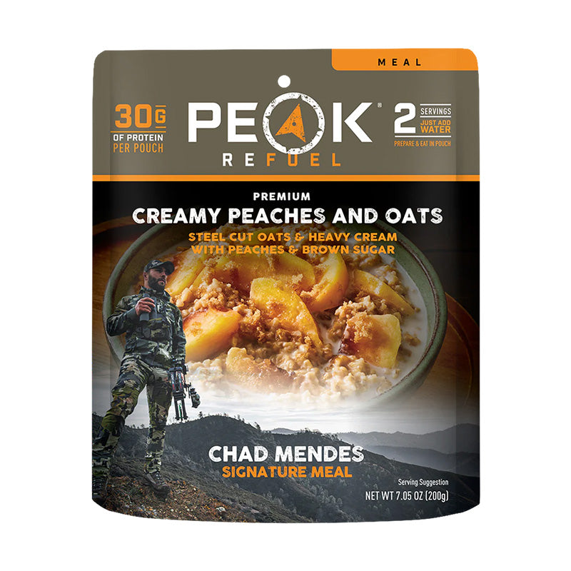 Peak Refuel Creamy Peaches and Oats