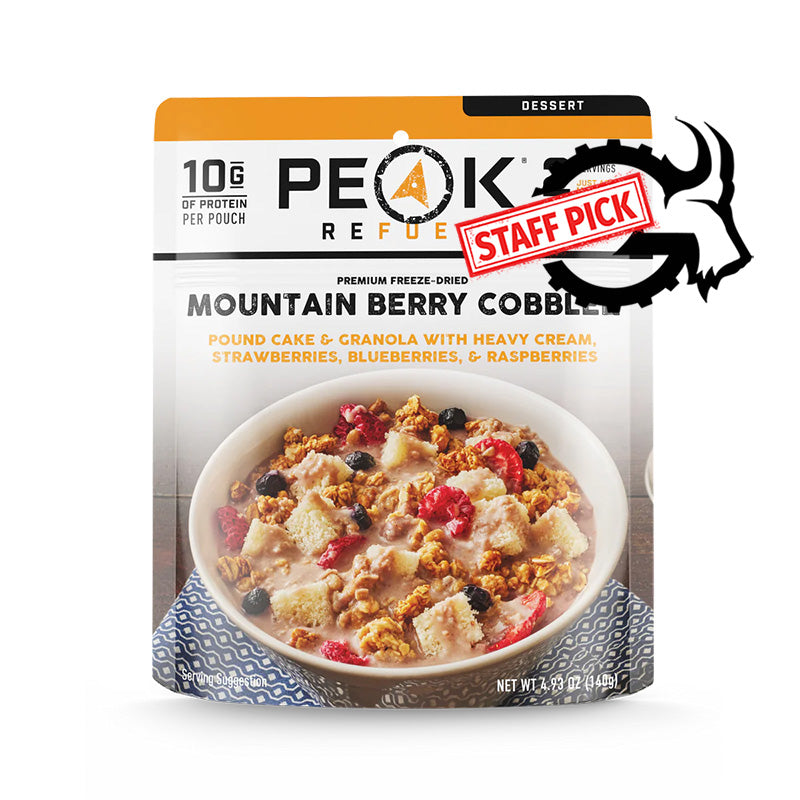 Peak Refuel Mountain Berry Cobbler