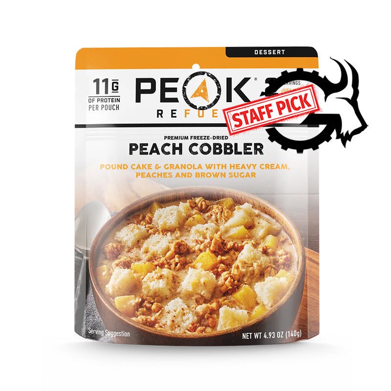 Peak Refuel Peach Cobbler