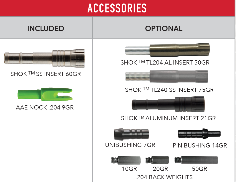 Victory RIP SHAFTS (dozen)