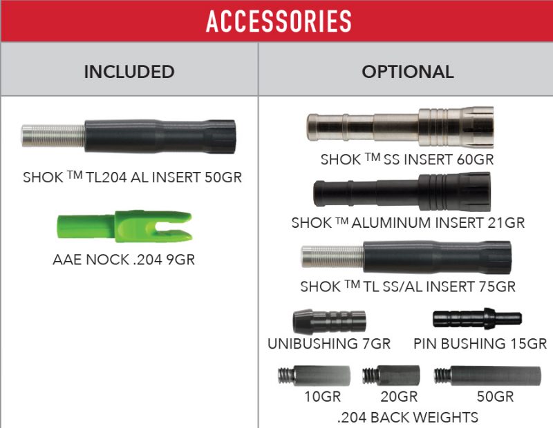 RIP TKO BARE SHAFTS - Dozen pack