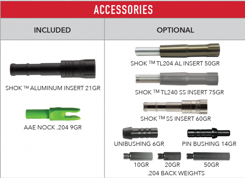 Victory RIP XV Shafts (dozen)