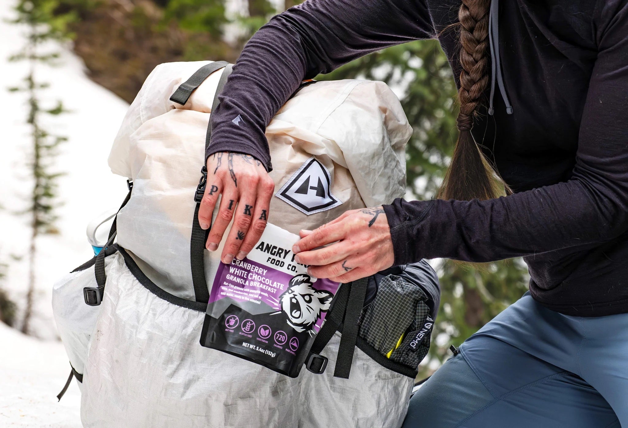 Angry Pika Cranberry White Chocolate Granola Breakfast (nut-free)