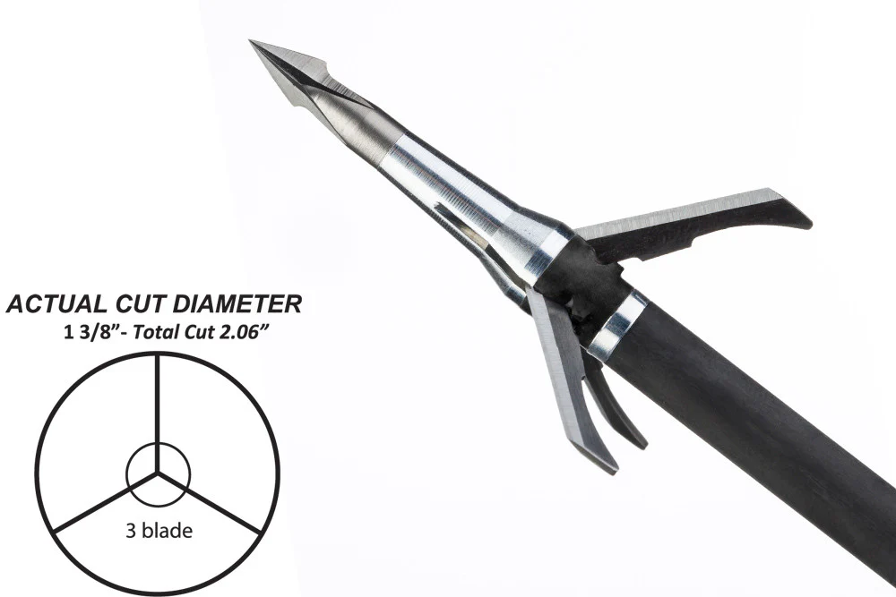 4 BLADE PRO SERIES MECHANICAL BROADHEADS