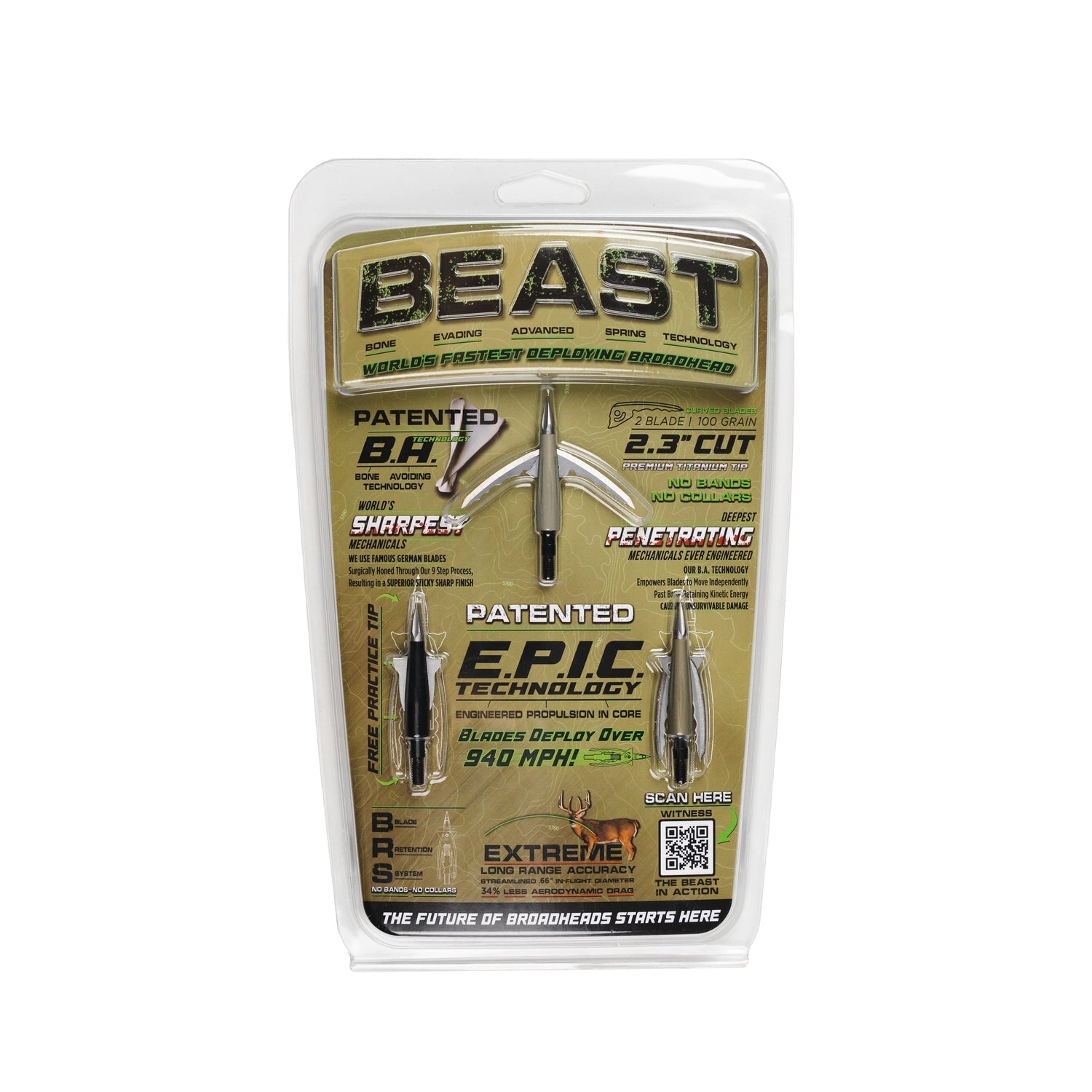 BEAST ALUMINUM - 2 PACK+PRACTICE TIP