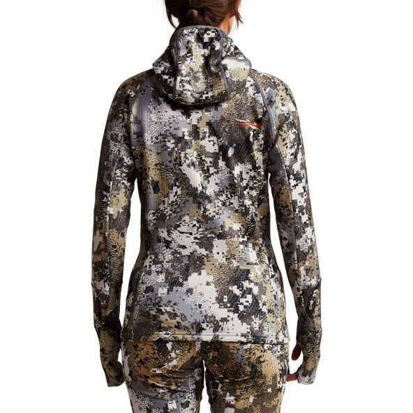 Sitka Women's Fanatic hoodie elevated model back
