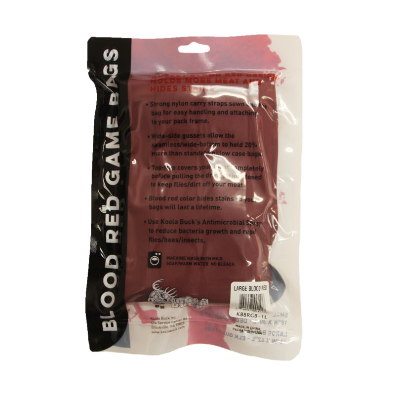 Koola Buck Blood Red Game Bags Large